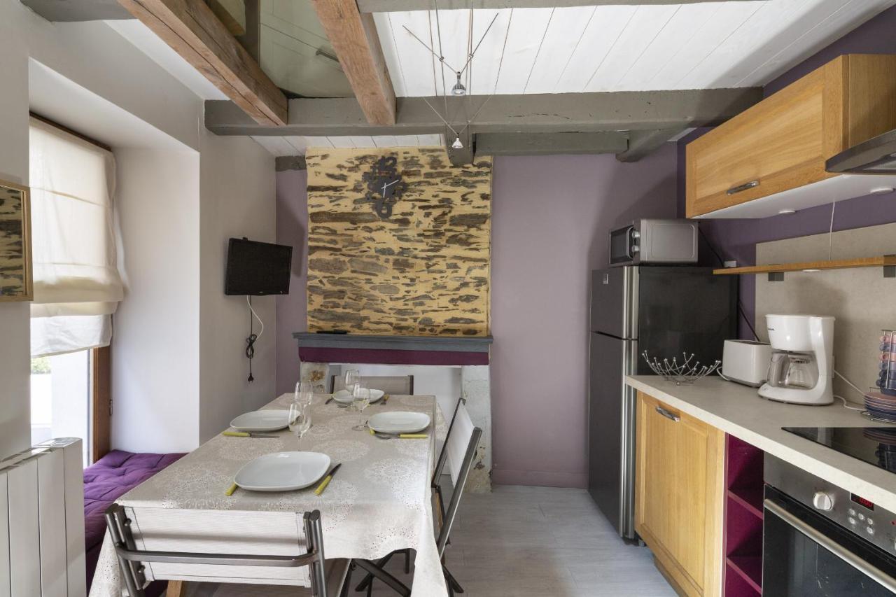 Cancale, Centre Ville, Triplex Le Pecheur Apartment Exterior foto